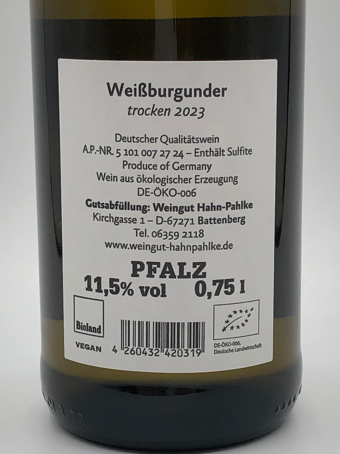 Weißburgunder 2023