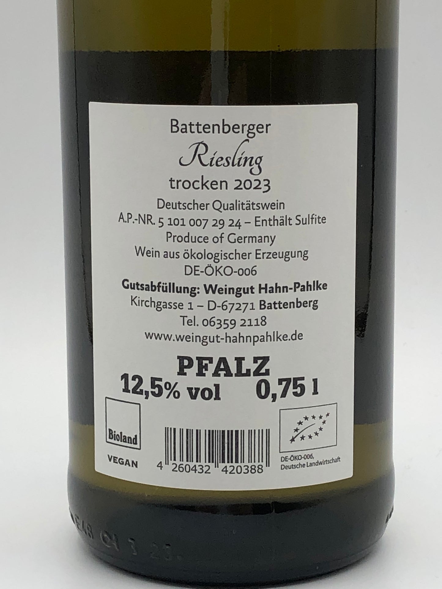 Battenberger Riesling 2023