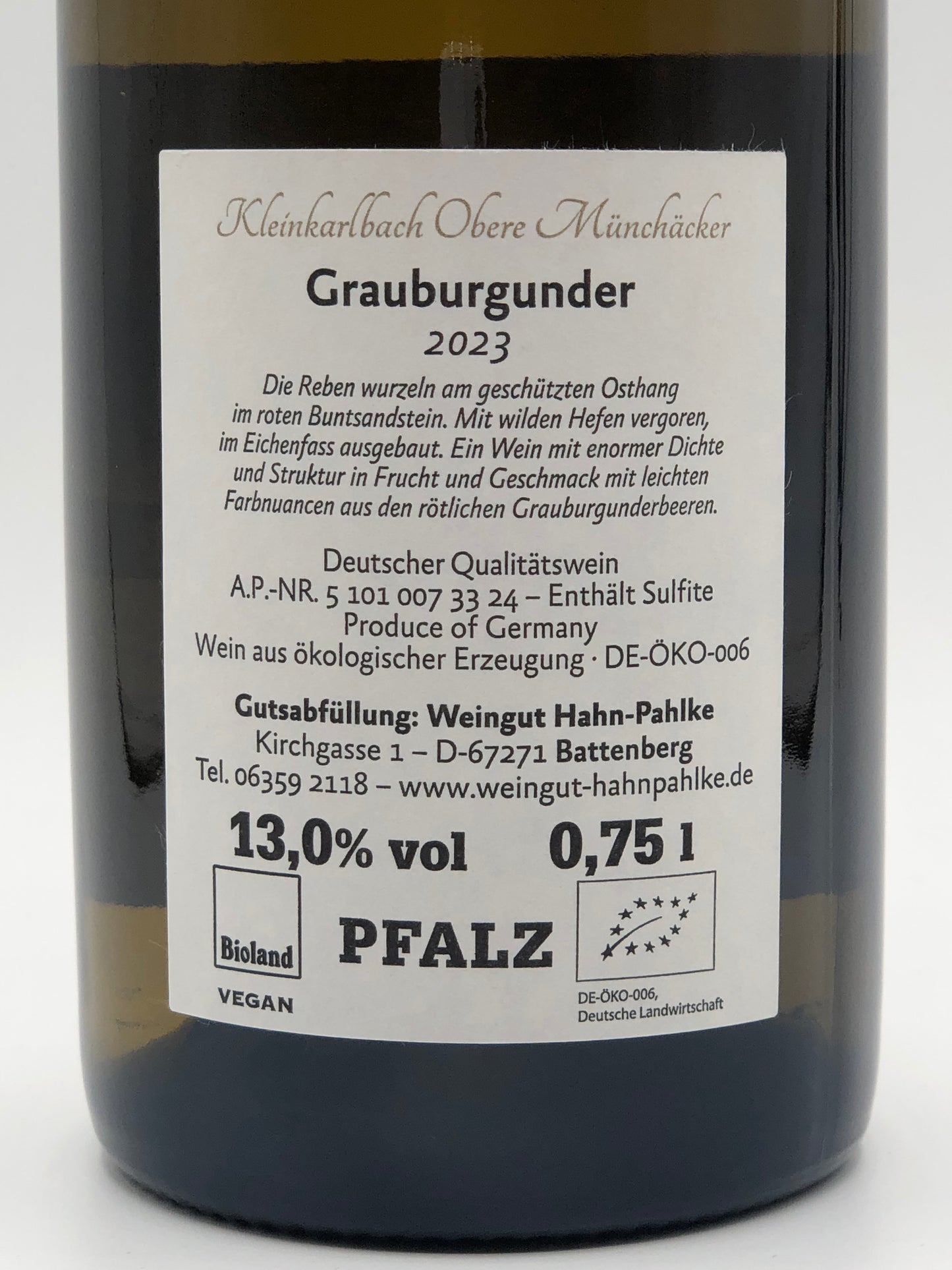 Kleinkarlbach Obere Münchäcker Grauburgunder 2023