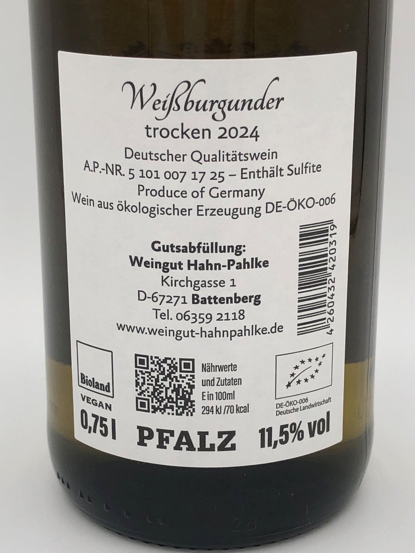 Weißburgunder 2024