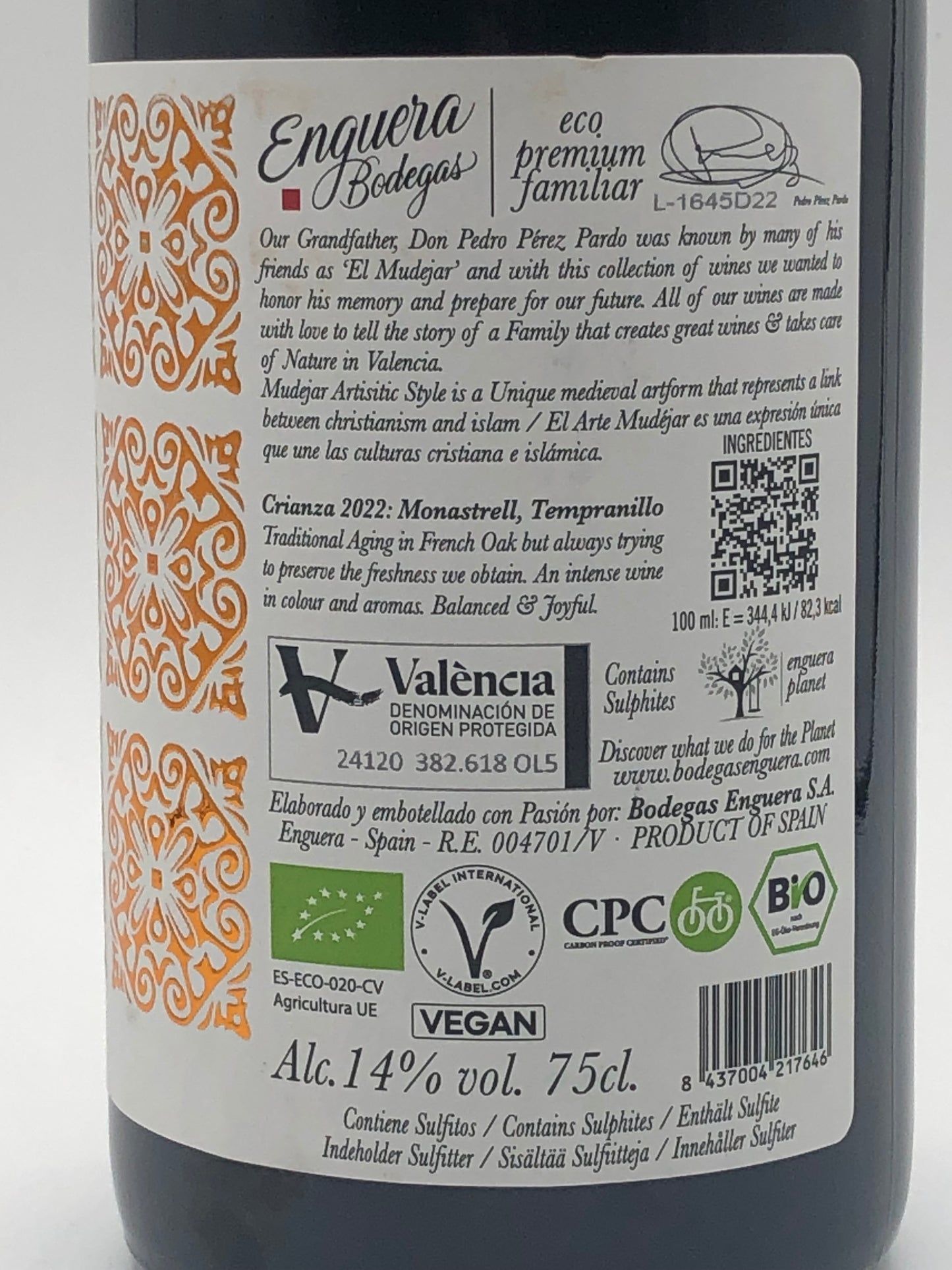 Finca Enguera Crianza 2022